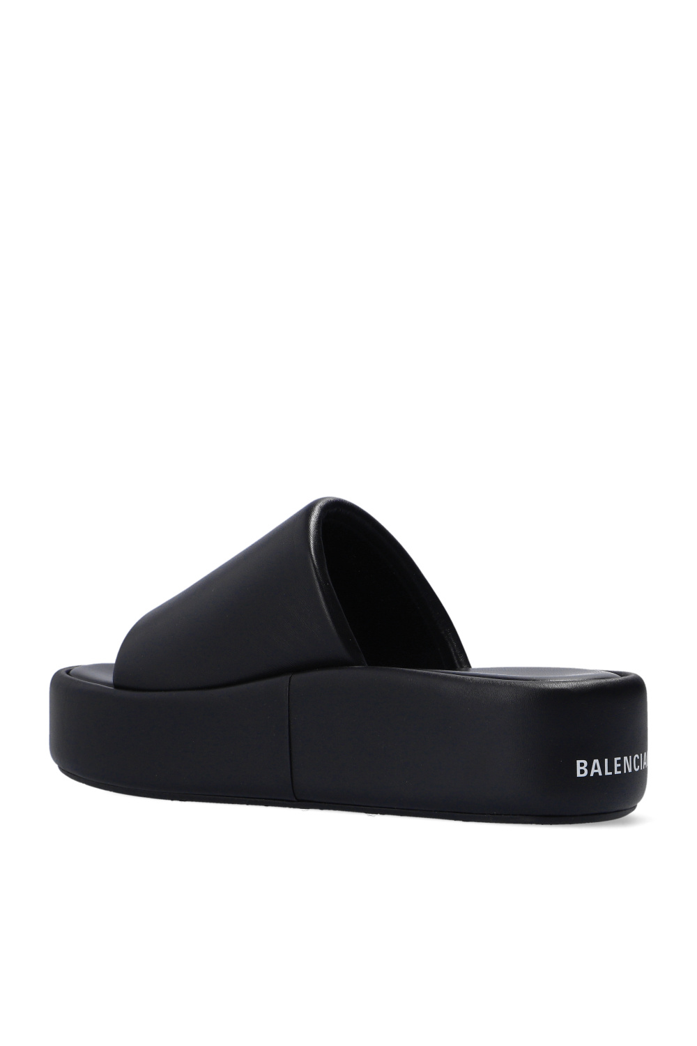 Patent leather balenciaga discount slides